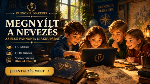 Megnyílt a nevezés az első Pannónia Diákkupára!